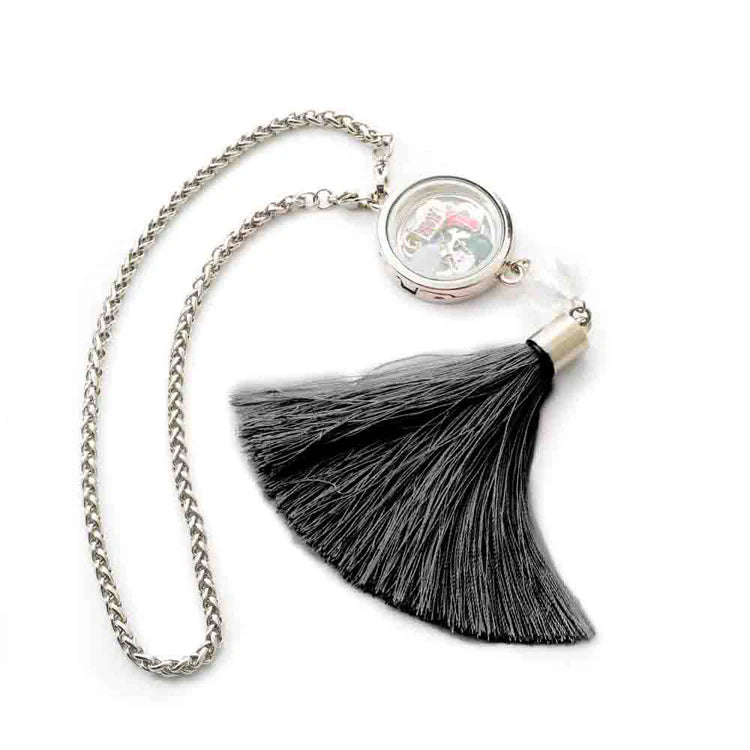 Black Car Tassel Locket